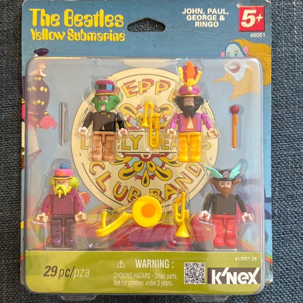The Beatles Sgt. Peppers k’nex play set